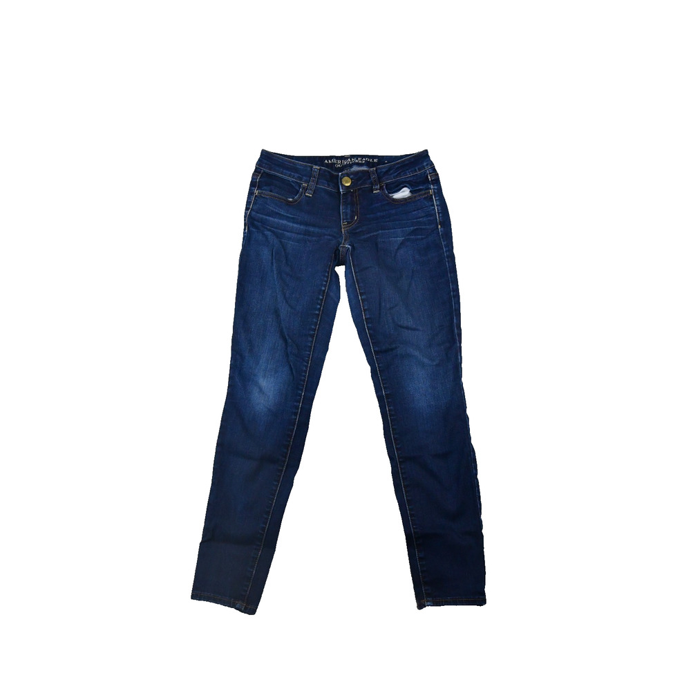 American Eagle Womens 4 (28x28) Jegging Super Stretch Blue Denim